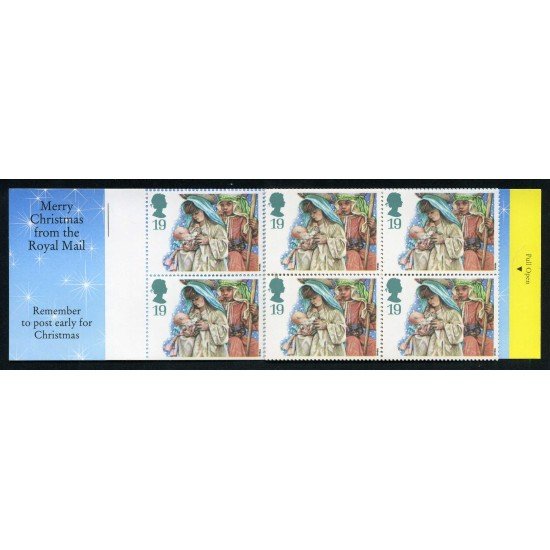 Gran Bretaña - 1784-C - 1994 Navidad Carnet banda horizontal 20 sellos nº 1784