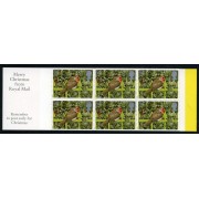 Gran Bretaña - 1843-C - 1995 Navidad Carnet banda horizontal 10 sellos nº 1843 Lujo