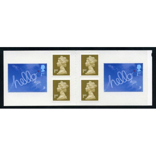 Gran Bretaña - 2414-C - 2003 Acontecimientos especiales Hello Carnet 6 sellos 2 nº 2414+ 4 nº 241a