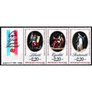 France Francia Nº T 2576 1989 Logo Philexfrance MNH France Francia Nº T 2576 1989 Logo Philexfrance MNH