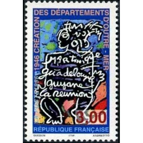 France Francia Nº 3036 1996 Ultramar , lujo France Francia Nº 3036 1996 Ultramar , lujo