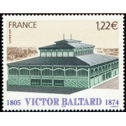 France Francia Nº 3824 2005 Personalidad Victor Baltard Arquitecto de la Ville de París Pabellón Lujo