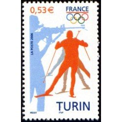 France Francia Nº 3876 2006 JJOO Invierno Turín Italia Deporte Esquí Lujo