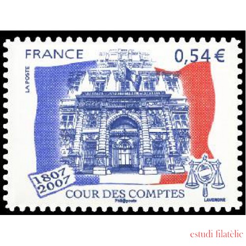France Francia 4028A 2007 Fachada del palacio Cambon en París MNH