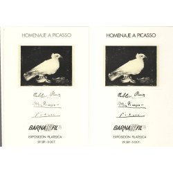 España Spain Hojitas Recuerdo 69/70 1978 FNMT Homenaje a Picasso Barnafil 78 España Spain Hojitas Recuerdo 69/70 1978 FNMT Homenaje a Picasso Barnafil 78