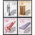 France Francia Preobliterados P- 228/31 1993 Instrumentos musicales Lujo