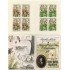 France Francia Carnets 2027 Cruz Roja Retrato La Fontaine, fábulas, animales Carnet 8 sellos 4 serie nº 2024/25 (1978) Lujo