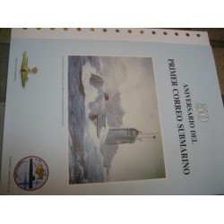 Documentos Ferias Filatélicas - Anfil - 06 - DOCUMENTO ANFIL Nº 6 50 ANIV. CORREO SUBMARINO