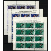 España Spain Minipliego 17/19 1990 Barcelona 92 Lucha Natación ... Olympics