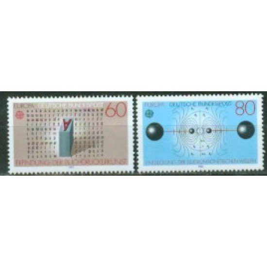 Alemania Federal - 1007/08 - GERMANY 1983 Europa Lujo