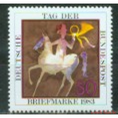 Alemania Federal - 1024 - GERMANY 1983 Día del sello Lujo