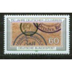Alemania Federal - 1027 - GERMANY 1983 150º Aniv. de la Unión aduanera alemana Lujo