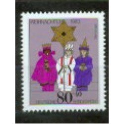 Alemania Federal - 1028 - GERMANY 1983 Navidad Lujo