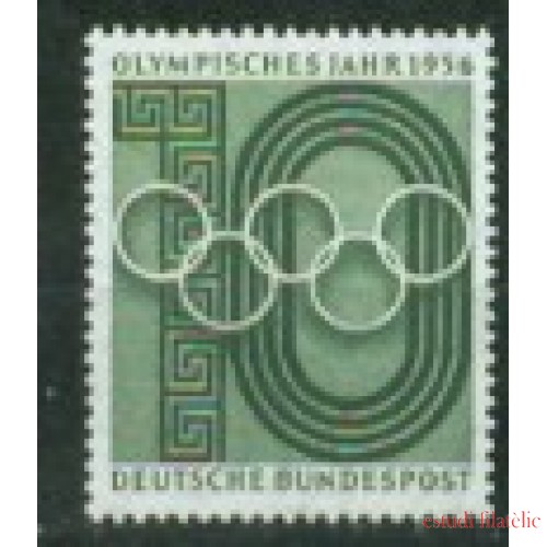 Alemania Federal - 107 - GERMANY 1956 Juegos Olímpicos de Melbourne Lujo