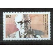 Alemania Federal - 1157 - GERMANY 1987 Cent. de Wilhelm Kaisen Lujo