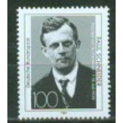 Alemania Federal - 1263 - GERMANY 1989 50º Aniv. muerte de Paul Schneider Lujo