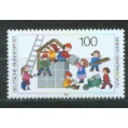 Alemania Federal - 1267 - GERMANY 1989 Niños jugando Lujo