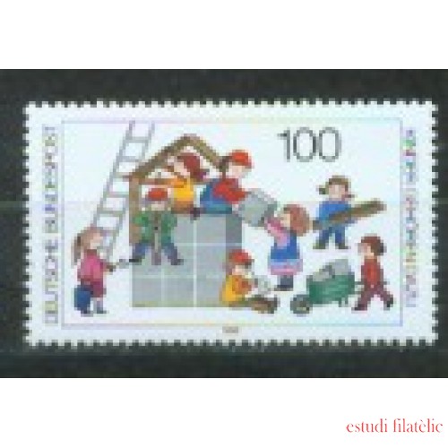Alemania Federal - 1267 - GERMANY 1989 Niños jugando Lujo