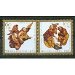 Alemania Federal - 1274/75 - GERMANY 1989 Navidad Lujo