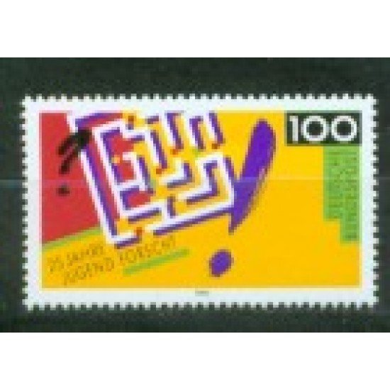 Alemania Federal - 1285 - GERMANY 1990 25º Concurso investigación y juventud Lujo
