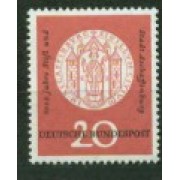Alemania Federal - 134 - GERMANY 1957 Milenario de la ciudad de Aschaffenburg (fijasellos)