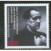 Alemania Federal - 1406 - GERMANY 1991 Cent. de Julius Leber Lujo