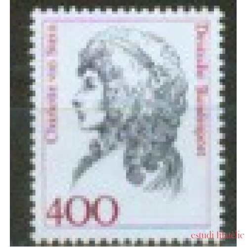 Alemania Federal - 1414 - GERMANY 1992 Serie actual-Charlotte von Stein-Lujo