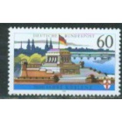 Alemania Federal - 1415 - GERMANY 992 Bimilenario de Coblence Lujo