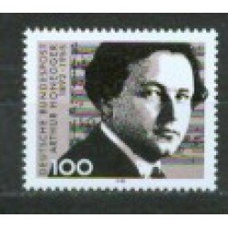 Alemania Federal - 1423 - GERMANY 1992 Cent. de Arthur Honegger Lujo