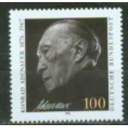 Alemania Federal - 1428 - GERMANY 1992 25º Aniv. muerte del canciller Konrad Adenauer Lujo