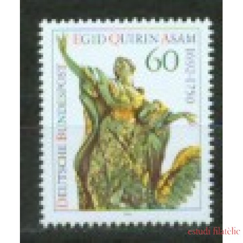 Alemania Federal - 1454 -  GERMANY 1992 Tricentenario de Egid Quirin Asam Lujo