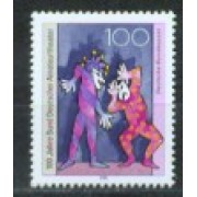 Alemania Federal - 1456 - GERMANY 1992 100º Aniv. Unión de teatro aleman amateur Lujo