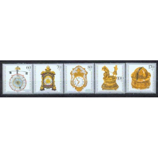 Alemania Federal - 1463/67  - GERMANY 1992 Sorteo benéfico-Relojes-Lujo