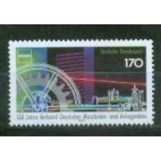 Alemania Federal - 1468 - GERMANY 1992 Cent. de asoc. de constructures de maq. e instal. alemanes Lujo