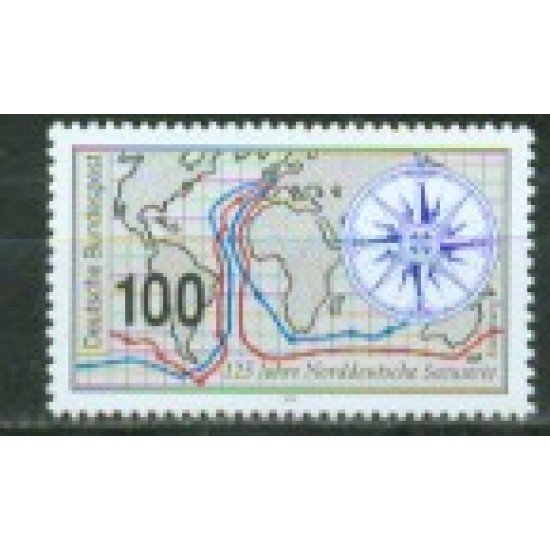 Alemania Federal - 1479 - GERMANY 1993125º Aniv. del observatorio marítimo del norte Lujo