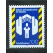 Alemania Federal - 1481 - GERMANY 1993 Seguridad en el trabajo Lujo