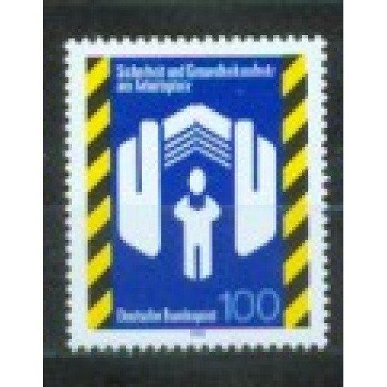 Alemania Federal - 1481 - GERMANY 1993 Seguridad en el trabajo Lujo