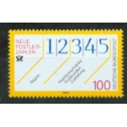Alemania Federal - 1491 - GERMANY 1993 Nuevos códigos postales Lujo
