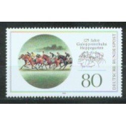 Alemania Federal - 1508 - GERMANY 1993 125º Aniv. hipódromo Dahlwitz-Hoppegarten Lujo