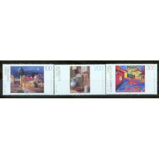 Alemania Federal - 1606/08 - GERMANY 1995 Pintura alemana del S XX Lujo
