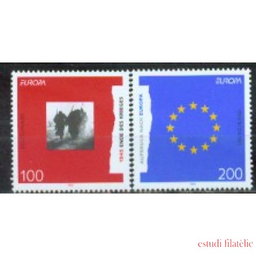Alemania Federal - 1622/23 - GERMANY 1995 Europa-Paz y libertad-Lujo