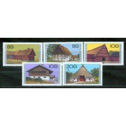 Alemania Federal - 1651/55 - GERMANY 1995 Sorteo benéfico-Granjas típicas-Lujo