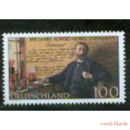 Alemania Federal - 1660 - GERMANY 1995 Cent. del testamento de Alfred Nobel Lujo