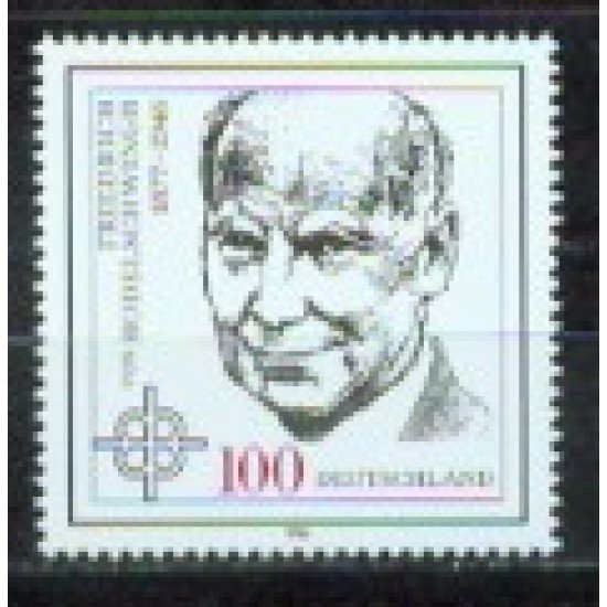 Alemania Federal - 1667 - GERMANY 1996 50º Aniv. muerte de Friedrich von Bodelschwingh Lujo