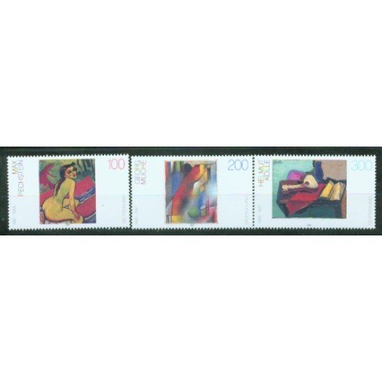 Alemania Federal   1675/77 - GERMANY 1996 Pintura alemana del S XX Lujo