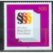 Alemania Federal - 1706 - GERMANY 1996 Cnt. del Código Civil Lujo