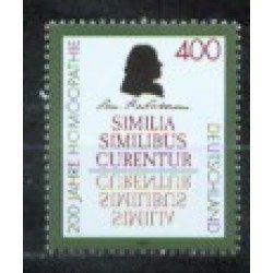 Alemania Federal - 1712 - GERMANY 1996 Bicentenario de la homeopatía Lujo