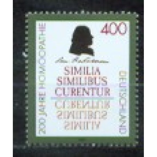 Alemania Federal - 1712 - GERMANY 1996 Bicentenario de la homeopatía Lujo