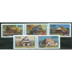 Alemania Federal - 1715/19 - GERMANY 1996 Sorteo benéfico-Granjas típicas-Lujo