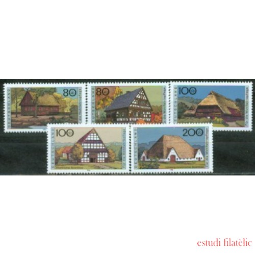 Alemania Federal - 1715/19 - GERMANY 1996 Sorteo benéfico-Granjas típicas-Lujo